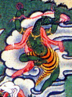 水天之蛇首自在母1Blue Serpent-headed Water Goddess.jpg